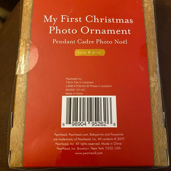 My 1st Christmas ornament - Picture 2 of 2